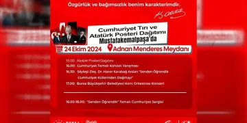 Cumhuriyet Tırı Mustafakemalpaşa’da