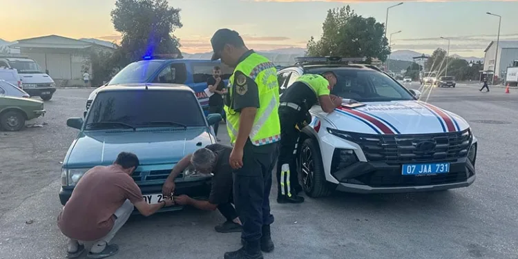Drift meraklısı tamircinin ‘plaka kurnazlığı’