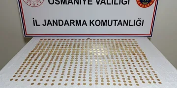 Osmaniye’de 6 milyon 500 bin TL değerinde izinsiz basılan altın yakalandı