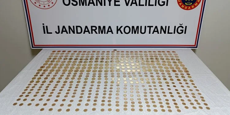 Osmaniye’de 6 milyon 500 bin TL değerinde izinsiz basılan altın yakalandı