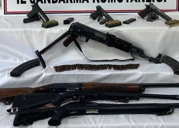 Diyarbakır’da kaçak silah operasyonu