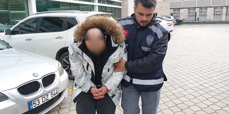 Uyuşturucu maddeyle yakalanan şahıs tutuklandı