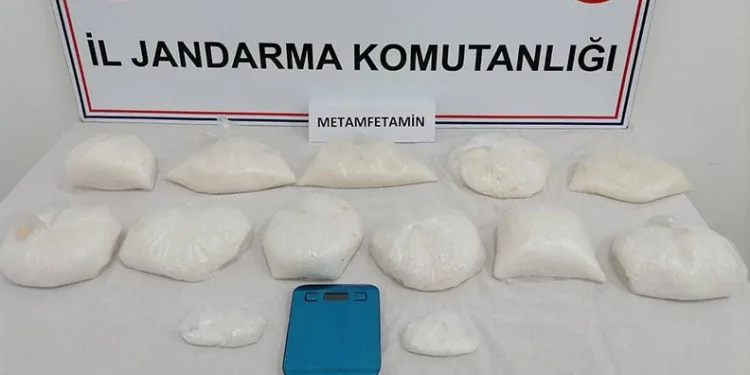 10 kilo 244 gram uyuşturucu ele geçirildi