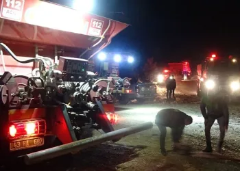 Kütahya-Bursa sınırında çıkan orman yangını söndürüldü