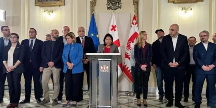 Gürcistan’da siyasi kriz