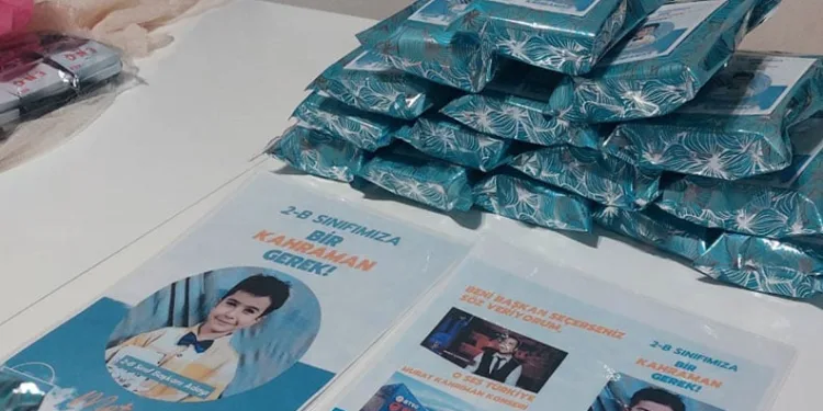 Bursa’da minik öğrencilerin seçim heyecanı