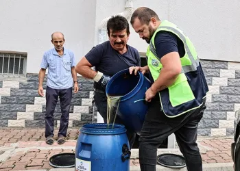 Talas’ta atık yağlar ekonomiye dönüşüyor