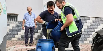 Talas’ta atık yağlar ekonomiye dönüşüyor