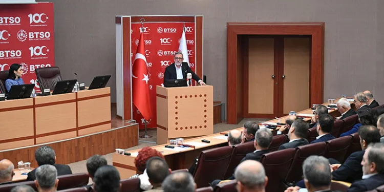 BTSO Ekim Ayı Meclis Toplantısı gerçekleştirildi