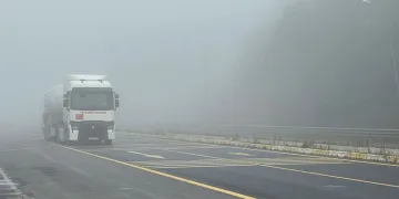 Bolu Dağı’nda sis sebebiyle görüş mesafesi 30 metreye düştü