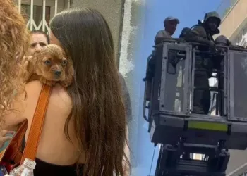 Şişli’de 6 katlı binada yangın paniği