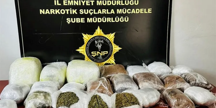 Birecik’te narkotik operasyonları: 13 tutuklama