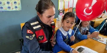 Sivas’ta ‘Tim Jandarma’ ile çocuklara güvenlik eğitimi