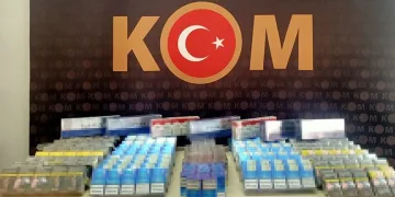 Burdur’da kaçak sigara ve tütün operasyonu