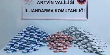 Artvin’de kaçak sigara ve içki operasyonu
