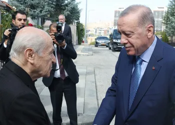 Cumhurbaşkanı Erdoğan, Bahçeli ile görüştü