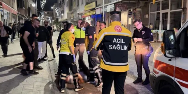 Tekirdağ’da içkili restoranda silahlı kavga