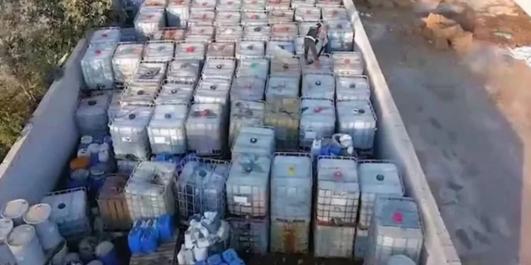 İzmir’de 28 milyon liralık karışımlı akaryakıt ele geçirildi