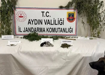 Tekirdağ’da ruhsatsız tüfek ve uyuşturucu aparatı ele geçirildi