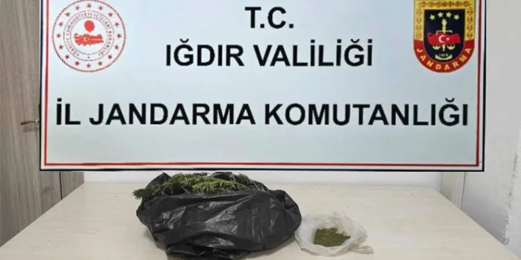 Iğdır İl Jandarma Komutanlığı’ndan kaçakçılık operasyonu: Uyuşturucu madde ele geçirildi