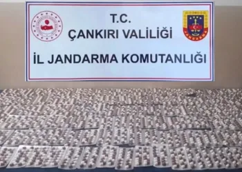 Çankırı’da binlerce sentetik ecza hapı ele geçirildi