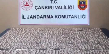 Çankırı’da binlerce sentetik ecza hapı ele geçirildi