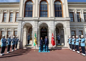 Erdoğan, Sao Tome ve Principe Demokratik Cumhuriyeti Başbakanı Patrice Emery Trovoada’yı kabul etti