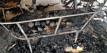 Evde çıkan yangında 1 kişi dumandan etkilendi