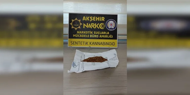 Konya’da cezaevi firarisi uyuşturucu ile yakalandı