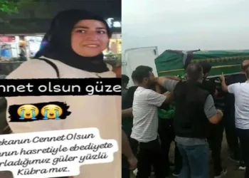 Çocuğunun gözleri önünde öldürülen anne Bursa’da toprağa verildi