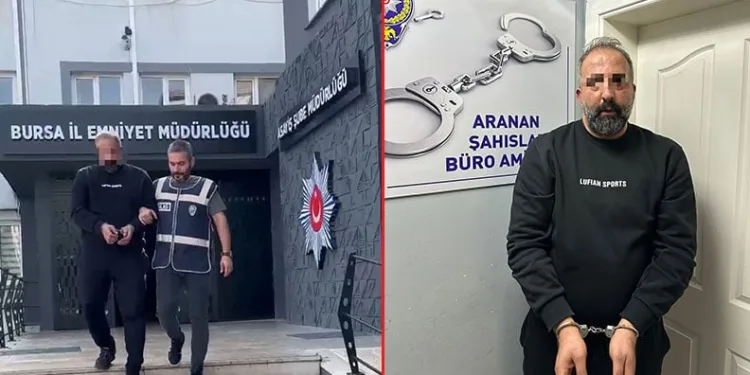 Siber dolandırıcılıktan aranan şüpheli Bursa’da yakalandı