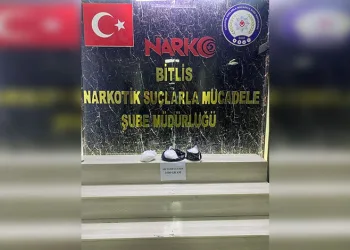 Bitlis’te 3 kilo metamfetamin ele geçirildi