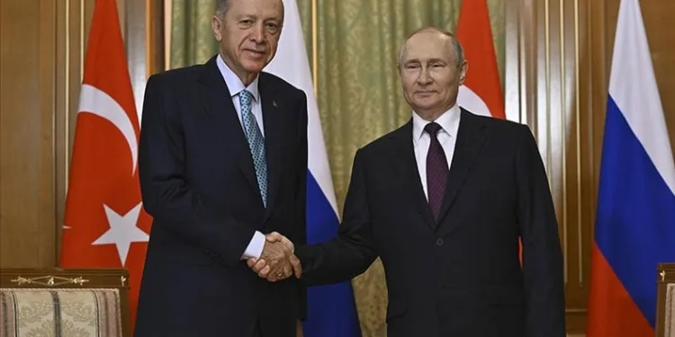 Cumhurbaşkanı Erdoğan, Rusya Devlet Başkanı Putin ile görüştü