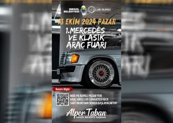 İnegöl’de Mercedes ve Klasik Araç Fuarı