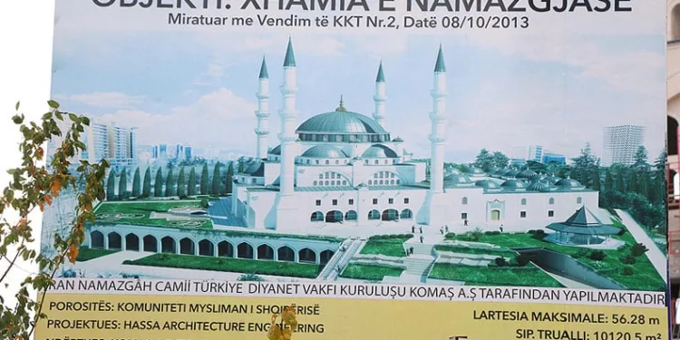 Cumhurbaşkanı Erdoğan, 10 Ekim’de Arnavutluk’taki Namazgah Cami’nin açılışına katılacak