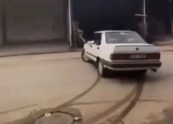 Bursa’da drift atan sürücüye 33 bin lira ceza
