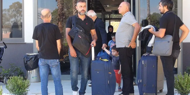Lübnan’ı terk eden yabancı uyruklular Mersin’e geliyor