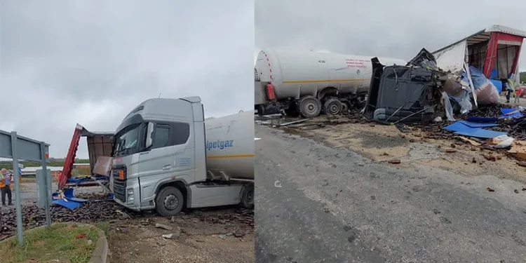 Bursa’da feci kaza : 2 yaralı