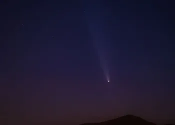 Niğde semalarında kuyruklu yıldız