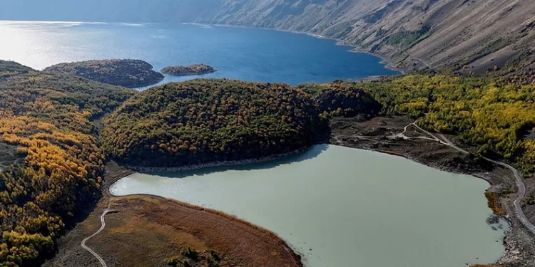 Nemrut Kalderası’nda sonbahar güzelliği