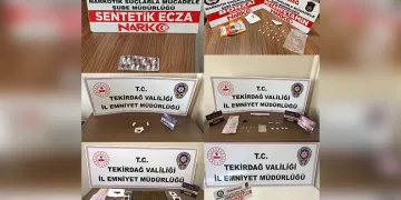 Tekirdağ’da uyuşturucu operasyonu: 3 gözaltı