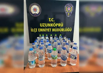 Uzunköprü’de kaçak alkol operasyonu