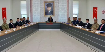 Siirt’te güvenlik ve asayiş toplantısı gerçekleştirildi