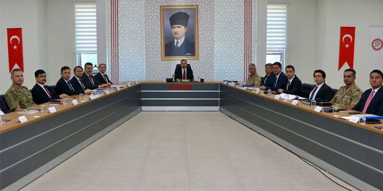 Siirt’te güvenlik ve asayiş toplantısı gerçekleştirildi