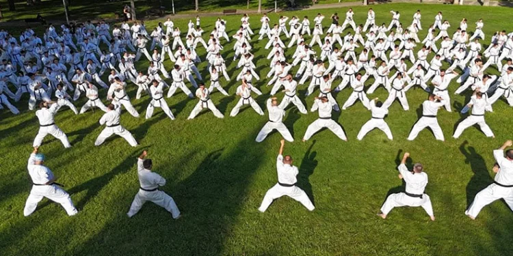 Bursa’da karate şovu