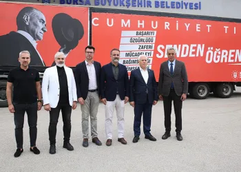 Bursa’da 29 Ekim coşkusu başladı