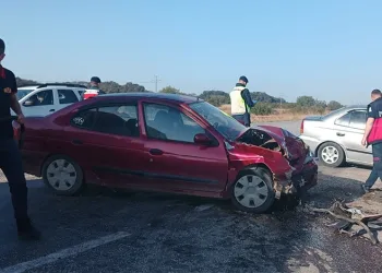 Çan’da trafik kazası: 2 yaralı
