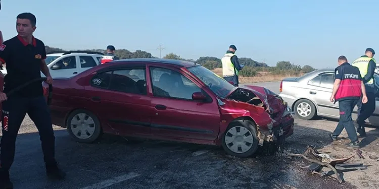 Çan’da trafik kazası: 2 yaralı