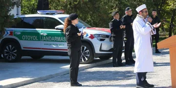 Edirne Otoyol Jandarma Komutanlığı dualar ile açıldı