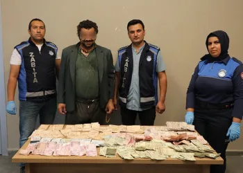 Üzerinden binlerce lira çıkan dilenci, devlet yardımı da alıyor